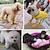 cheap Dog Clothes-Mesh Dog Shoes Pet Boots, Breathable Dog Shoes for Small Doggy, Waterproof Pet Sandals with Anti-Slip Sole and Zipper Closure, Durable Pet Paw Protector for Hot Pavement