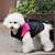 preiswerte Hundekleidung-Hund Mäntel Jacke Weste Einfarbig Lässig / Alltäglich warm halten Draussen Winter Hundekleidung Welpenkleidung Hunde-Outfits Warm Schwarz / Rot Weiß / Rot Tarnfarbe Kostüm Baby Kleiner Hund für