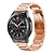 billige Samsung klokkebånd-Klokkerem til Samsung Watch 3 45mm, Galaxy Wacth 46mm, Gear S3 Classic / Frontier, Gear 2 Neo Live Rustfritt stål Erstatning Stropp 22mm Armbånd