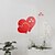 cheap Mirror Wall Stickers -Hearts Wall Stickers Living Room, Removable Acrylic Home Decoration Wall Decal