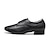 ieftine Pantofi de Dans-Bărbați Pantofi Moderni Călcâi Grosime călcâială Negru Dantelat / Antrenament