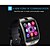 abordables Relojes inteligentes-smartwatch q18 para android ios bluetooth monitor de ritmo cardíaco a prueba de agua calorías deportivas quemado cámara temporizador podómetros despertador