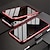 cheap iPhone Cases-Phone Case For iPhone 15 Pro Max Plus iPhone 14 13 12 11 Pro Max Mini X XR XS Max 8 7 Plus Magnetic Adsorption Full Body Protective Double Sided Anti peep Tempered Glass Metal