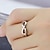 Недорогие Кольца-Ring Silver Silver-Plated Cat 1pc 6 7 8 9 10 / Women&#039;s / Daily / Alloy