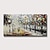 Χαμηλού Κόστους Πίνακες Τοπίων-ελαιογραφία τοπίου τέχνη τοίχου σε καμβά δύο άτομα με ομπρέλες που περπατούν κατά μήκος του δασικού μονοπατιού διακόσμηση σπιτιού ρολό καμβάς χωρίς πλαίσιο χωρίς τεντωμένο