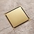 cheap Drains-Brass Floor Drain,10cm(4-inch) Tile Insert Square Floor Mounted Floor Register(Black/Brushed/Brushed Gold/ Champagne Gold/Rose Gold Color)