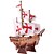 cheap 3D Puzzles-One Piece 3D Puzzle Mini Ship Black Pearl 3D Cartoon 1 pcs Kids All Toy Gift
