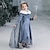 preiswerte Kleider-Mädchen&#039; Langarm Einfarbig Halloween 3D-gedruckte Grafik Kleider Aktiv Süß Maxi Kleid kinderkleidung Baby Schlank