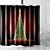 cheap Shower Curtains-Christmas Shower Curtains &amp; Hooks Modern Polyester Trend Design