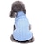 voordelige Hondenkleding-hondenjas, hondensweaters puppykleding effen klassiek warm houden winter hondenkleding puppykleding hondenoutfits geel rood jade kostuum