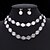 cheap Jewelry Sets-Women&#039;s Jewelry Set Ladies Elegant fancy Platinum Plated Gold Plated Earrings Jewelry Golden / Silver For Wedding Party Casual Daily Sports