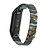 abordables Bracelets de montre connectée-sangle camouflage milan de haute qualité pour xiaomi mi bande 4/3 bracelet coque en métal sangles colorées