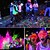 abordables Luces LED de inundación-ac85-265v ip65 50w luz negra led luces de inundación uv dj disco night club party neon glow uv tinta curado efecto fluorescente luz