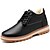 cheap Men&#039;s Boots-Men&#039;s Novelty Shoes PU Spring &amp; Summer / Fall &amp; Winter Sporty / Preppy Boots Running Shoes / Walking Shoes Warm Black / Brown / Blue