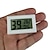 billiga Värmare och termometrar till akvarium-mini digital lcd inomhus bekväm temperatursensor fuktighetsmätare termometer hygrometermätare