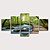 Недорогие Печать на холсте-С картинкой Роликовые холсты Отпечатки на холсте - Пейзаж Цветочные мотивы / ботанический Modern 5 панелей Репродукции