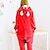 זול תחפושות של Onesie-קַרנָבָל חיה תחפושת Onesie תחפושת קרנבל פרה פיג&#039;מה אוברול פיג&#039;מת קיגורומי תחפושת מצחיקה ל מבוגרים גברים ונשים קרנבל קָרִיקָטוּרָה