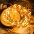 Χαμηλού Κόστους LED Φωτολωρίδες-10 ίντσες Φώτα σε Κορδόνι 100 LEDs Θερμό Λευκό RGB Άσπρο Χριστουγεννιάτικη διακόσμηση γάμου Μπαταρία / IP65