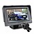 cheap Car Rear View Camera-ZIQIAO 4.3 Inch Foldable Car Monitor TFT LCD Display Cameras Reverse Camera Parking System for Car Rear View Monitors Kit
