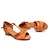 رخيصةأون أحذية لاتيني-للفتيات أحذية رقص أحذية الرقص داخلي متخصص تشاتشا بقعة أساسي بسيط لون صلب كعب سميك T - حمالة أسود ذهبي بني