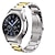 halpa Samsungin kellon rannekkeet-Kellon ranneke varten Samsung Watch 3 45mm, Galaxy Wacth 46mm, Gear S3 Classic / Frontier, Gear 2 Neo Live Ruostumaton teräs Korvaus Hihna 22mm Ranneke