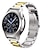 billige Samsung klokkebånd-Klokkerem til Samsung Watch 3 45mm, Galaxy Wacth 46mm, Gear S3 Classic / Frontier, Gear 2 Neo Live Rustfritt stål Erstatning Stropp 22mm Armbånd