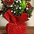 cheap Christmas Decorations-Christmas Ornaments Holiday Fabric Cube Novelty Christmas Decoration