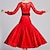 ieftine Dancewear-Ballroom Dance Dress Appliques Women&#039;s Performance Lycra