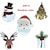 Χαμηλού Κόστους Ποτήρια &amp; Κούπες &amp; Σκεύη Πόσης-30pcs / σύνολο χριστουγεννιάτικο γυαλί σημάδι σημαία Χριστούγεννα καπέλο οδοντογλυφίδα σημαία τυχαίο χρώμα