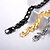 cheap Men&#039;s Chain Necklaces-Men&#039;s Chain Necklace Cuban Link Mariner Chain Fashion Rock Hip-Hop Cool Stainless Steel Gold Plated White Black Gold Necklace Jewelry For Special Occasion Birthday Gift