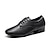 ieftine Pantofi de Dans-Bărbați Pantofi Moderni Călcâi Grosime călcâială Negru Dantelat / Antrenament