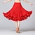 Χαμηλού Κόστους Ρούχα για χοροεσπερίδα-Λάτιν Χοροί Φούστες Πλισέ Με διαδοχικές σούρες Κυματοειδές Γυναικεία Επίδοση Εκπαίδευση Φυσικό Δίχτυ Mohair