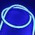 voordelige Neon LED-verlichting-10m led strip verlichting flexibele led licht strips 1200 leds 1 set wit rood blauw creatieve tv achtergrond neon elektroluminescente draad 220 v