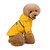 cheap Dog Clothes-Dog Rain Coat Puppy Clothes Quotes &amp; Sayings Waterproof Simple Style Outdoor Dog Clothes Puppy Clothes Dog Outfits Yellow Green Costume for Girl and Boy Dog Polyester S M L XL XXL