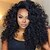 お買い得  トレンドの合成ウィッグ-Synthetic Wig kinky Straight Middle Part Wig Long Natural Black Synthetic Hair 16 inch Women&#039;s Women Black