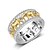 halpa Sormukset-Men&#039;s Women&#039;s Ring 1pc Gold Copper Circular Basic Vintage Fashion Festival Jewelry Elephant Animal Cool