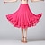 Χαμηλού Κόστους Ρούχα για χοροεσπερίδα-Λάτιν Χοροί Φούστες Πλισέ Με διαδοχικές σούρες Κυματοειδές Γυναικεία Επίδοση Εκπαίδευση Φυσικό Δίχτυ Mohair