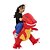preiswerte Kostüme aus Film und Fernsehen-Cosplay Cosplay Kostüme Haloween Figuren Maskerade Film Cosplay Rot / Grün Mehre Accessoires Halloween Karneval Kindertag