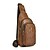 cheap Sling Shoulder Bags-Men&#039;s Bags PU Sling Shoulder Bag Zipper for Outdoor Dark Brown / Black / Khaki / Fall &amp; Winter