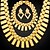 cheap Necklaces-Women&#039;s Choker Necklace Collar Necklace Tassel Fringe Chunky Statement Ladies Tassel Dubai Platinum Plated Gold Plated Yellow Gold Golden Silver Silver 3pcs Jewelry Set Golden 3pcs Jewelry Set