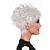 economico parrucca più vecchia-parrucche bianche per le donne parrucca sintetica resistente al calore parrucca diritta taglio di capelli a strati corto bianco crema resistente al calore capelli sintetici inodore bianco normale