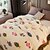 cheap Blankets &amp; Throws-Sofa Throw / Children&#039;s Blankets / Multifunctional Blankets, Cartoon / Floral Botanical Flannel Toison / Polyester Soft Comfy Blankets