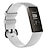 billige Fitbit urbånd-Urrem til Fitbit Charge 4 / Charge 3 / Charge 3 SE Silikone Udskiftning Rem Blød Justerbar Åndbart Sportsrem Armbånd
