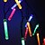 billige Solstreng lys-5m udendørs solcellelys, 20 leds boblesøjledesign med varm hvid, rgb, hvid og blå, vandtæt solar udendørs havelampe med monteringsbeslag til bryllupsfest jul