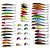 cheap Fishing Lures &amp; Flies-48 pcs Minnow Fishing Lures Hard Bait Minnow Lure Packs Floating Sinking Bass Trout Pike Bait Casting Bass Fishing Lure Fishing Plastics / Trolling &amp; Boat Fishing