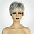 cheap Human Hair Capless Wigs-Human Hair Blend Wig Short Straight Pixie Cut Short Hairstyles 2020 Straight Short Blonde Black Brown Dark Roots Side Part With Bangs Women&#039;s Medium Auburn / Bleach Blonde Beige Blonde / Bleached