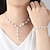 preiswerte Schmucksets-Schmuckset Armband For Damen Kristall Perlen Party Hochzeit Geschenk Aleación / Perlenkette / Verlobung / Valentinstag