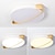 Недорогие Потолочные светильники с диммером-1 светильник в скандинавском стиле, потолочный светильник для спальни, современный макарон, цельная древесина, спальня, кабинет, круглый, светодиодный, 40 см, потолочный светильник