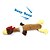 billige Hundeleker-Plush Toy Squeaking Toy Teeth Cleaning Toy Dog Play Toy Dog 1pc Pet Friendly Animals Plush Gift Pet Toy Pet Play