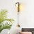 olcso Fali világítótestek-az egyszerű éjjeli lámpa forog led hálószoba kreatív szoba fali lámpa meleg folyosó fali lámpa